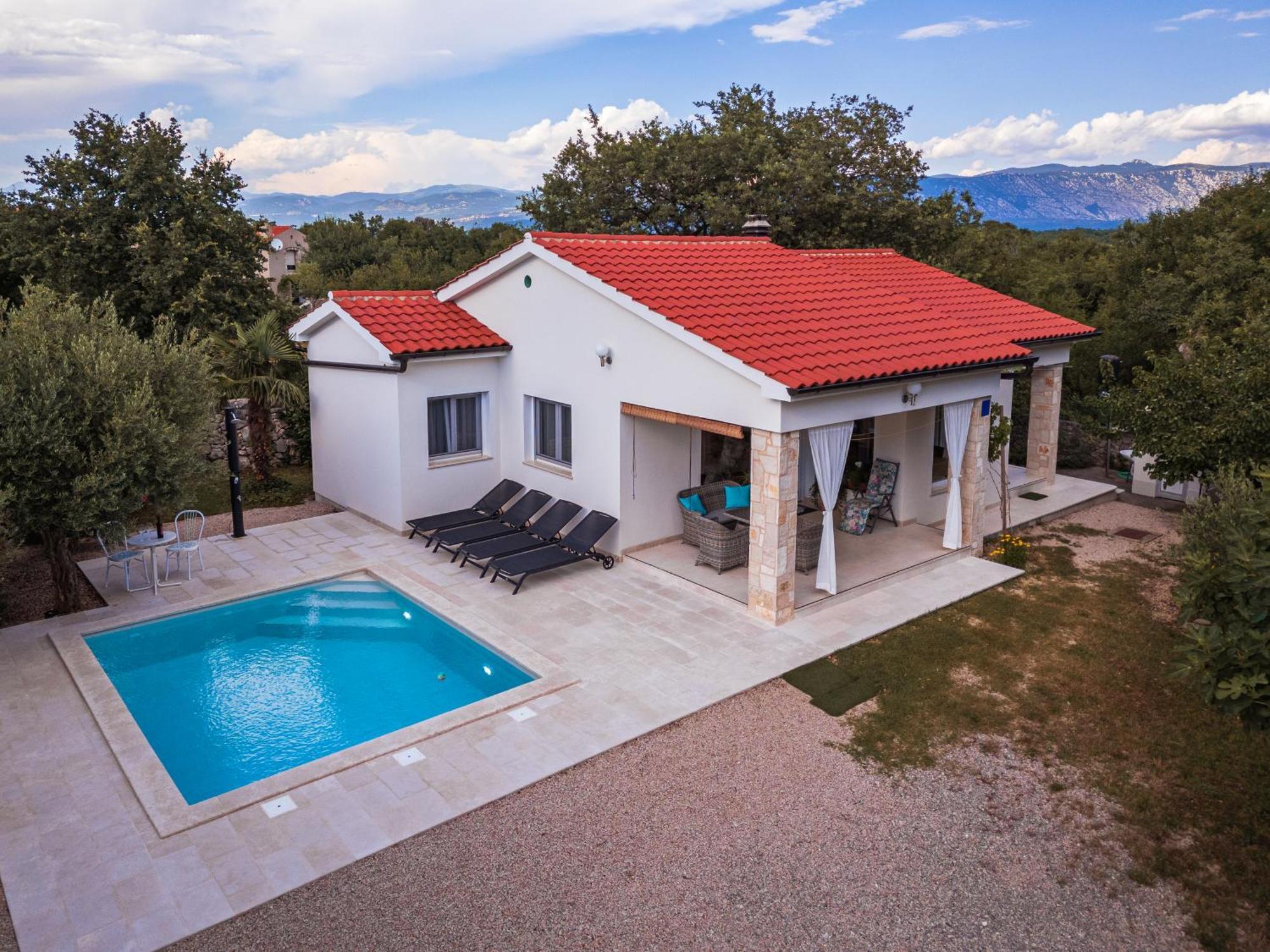 Villa Nevera Omišalj Exterior foto